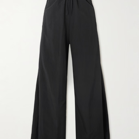 Adidas Y-3 Pleated Nylon Wide-Leg Pants - Picture 2 of 6